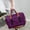 Purple-as shows, variant on CxhicLuv Gym Duffle Bag 18.1×11×9.8 Inch Waterproof, With Shoe Compartment, Large-Capacity – Sports Workout Bag for Men & Women, Ideal for Gym, Sports, Travel, Suitable for Fitness Enthusiasts, Green