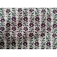 thumbnail image 4 of oneOone Cotton Poplin Fabric Leaves & Floral Block Printed Craft Fabric BTY 56 Inch Wide, 4 of 4
