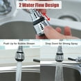 thumbnail image 3 of Mistaha Faucet Supercharger Movable Kitchen Tap Head Faucet Bubbler Tap Splash Filter Nozzle Faucet Spray, 3 of 8