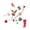 6Pcs, variant on Christmas Stocking Cat Toys, Xmas Cat Toy Set Indoor Interactive Cat Gift