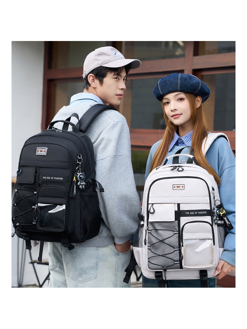 best travel backpack size MATEIN Black Mens Backpack, Expandable Carry on for Women | Expandable Business Backpack, 27L, Lightweight, Waterproof Hiking Daypack for Outedoor Sports Rucksack Daypack, Anti Theft Novelty Pack Buy Waterproof Backpack Online Style:Cotopaxi #1112