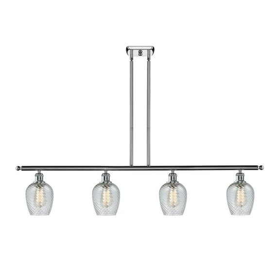 Innovations Lighting 516-4I Salina Salina 4 Light 48" Wide Linear Chandelier - Chrome