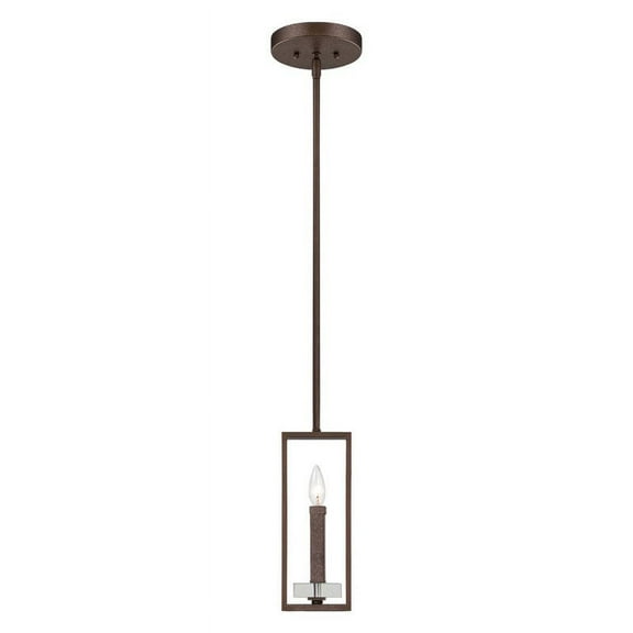 Designers Fountain 84330 Fieldhouse Mini Pendant in Flemish Bronze Finish