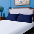 thumbnail image 4 of Ntbay Microfiber Pillowcase set - 2 Pack - Envelope Closure Pillow Cases - Standard - Navy Blue, 4 of 5