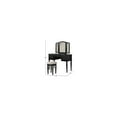 thumbnail image 3 of Vanity Set with Mirror & Stool - Silver Dressing Table for Bedroom - Home Makeup Vanity Desk, 3 of 3