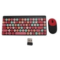 thumbnail image 2 of Gaming  Keyboard Mouse Combo,  Keyboard Mouse Combo Mixed Color Non Latency with USB Receiver for PC Laptop Red,Blue, 2 of 7