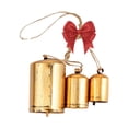 thumbnail image 1 of Under 10 Hangs Set of 3 Giant Harmony Cow Bells Handmade Rustic Christmas Hanging Bells On Rope Harmony Wind Chimes Bells Hanging Harmony Cow Bells for Home & Garden Decor, 1 of 7