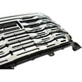 thumbnail image 4 of JX RACING Front Upper Grille Compatible with 2022 2023 2024 GMC Sierra 1500 Grill W/Camera Hole Chrome, 4 of 7