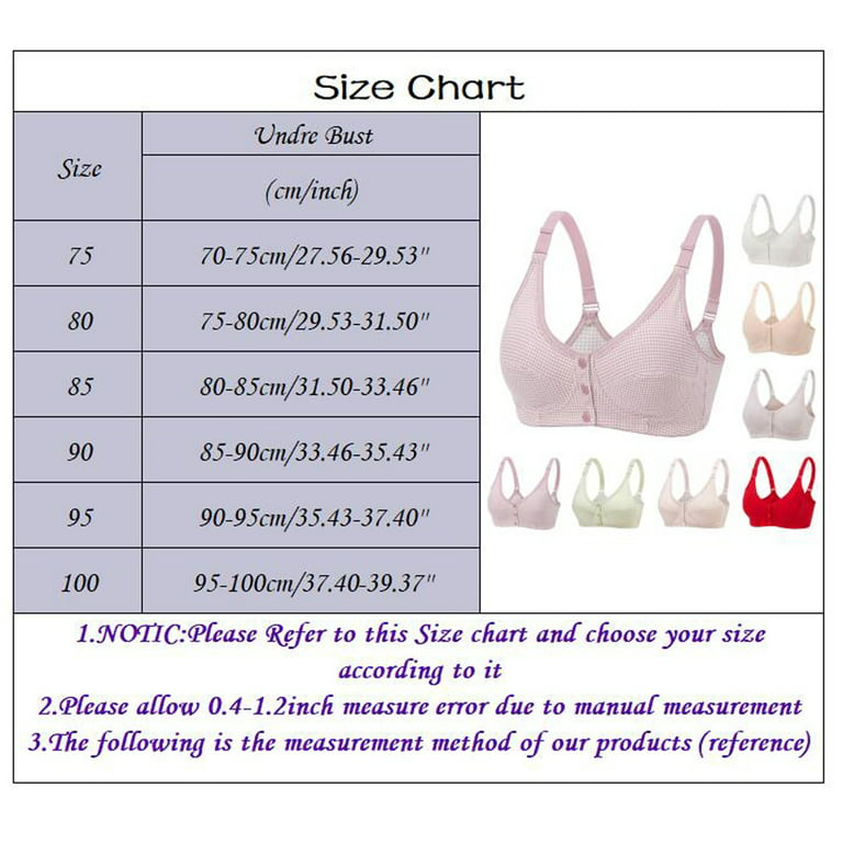 Visual Bra Size Chart & Fit Guide, Bra Sizes Chart