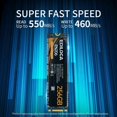 thumbnail image 2 of SSD Edilica EN206 3D NAND TLC M.2 2280 SATA III de 256 GB, 2 of 7