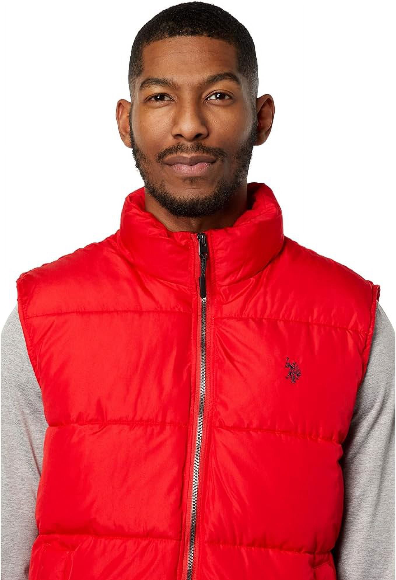 U.S. Polo Assn. Men's Signature Vest Engine Red 2XL