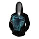thumbnail image 3 of Sudadera con capucha holgada con estampado de lobo rey para hombre, sudadera con capucha de otoño, sudaderas para hombre, sudaderas modernas y versátiles, 3 of 5