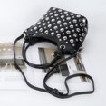 thumbnail image 4 of SPEKSEE Y2K Rivet Mini Bucket Handbag for Women, Retro Punk Silver Studded Top Handle Tote Bag, Detachable Strap Crossbody Shoulder Bag, Trendy Casual Streetwear Purse, 4 of 8