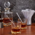 thumbnail image 2 of 150 Pcs Silver Glitter Plastic Swizzle Sticks for Cocktails Drink Stirrer, 7 inch, 2 of 7