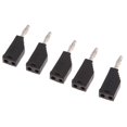 thumbnail image 4 of Black 4mm Banana , Closed Screw Type for Speaker Cable Wire Connectors 5Pcs, 4 of 7