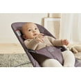 thumbnail image 4 of BabyBjorn Bouncer Bliss, Dark grey frame, Cotton, Classic quilt, Dark purple, 4 of 8