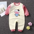 thumbnail image 2 of Boy Clothes Toddler Baby Fall/Winter Cartoon Long Sleeve Stretch 6 12 18 24 Months Everyday Outfit 2PCS, 2 of 4