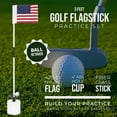 thumbnail image 2 of WATSY Golf Flagstick Practice Mini Putting Green Flags, 2 of 5