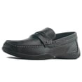 thumbnail image 3 of Zapato Mocasin Casual Para Niño Oxford Audaz De Piel negro 16, 3 of 6