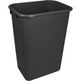 Large 10.25 Gallon Trash Bin Plastic Garbage and Waste Bin for Office