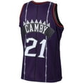 thumbnail image 3 of Men's Mitchell & Ness Marcus Camby Purple Toronto Raptors 1998/99 Hardwood Classics Swingman Jersey, 3 of 3