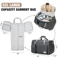 thumbnail image 2 of Bolsa de viaje convertible 2 en 1 ACESAK, color gris, 2 of 7