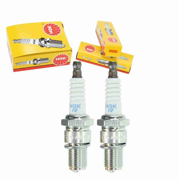 2 pc NGK 4677 Standard Spark Plugs for 4173 94702-00383 94709-00383 98079-59819 S40XLG W27ES-C Ignition Wire Secondary