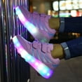 thumbnail image 4 of Sijiali Fashion Colorful LED Light Shoes Kids Adult Ultra-light Roller Heelys Skates, 4 of 10