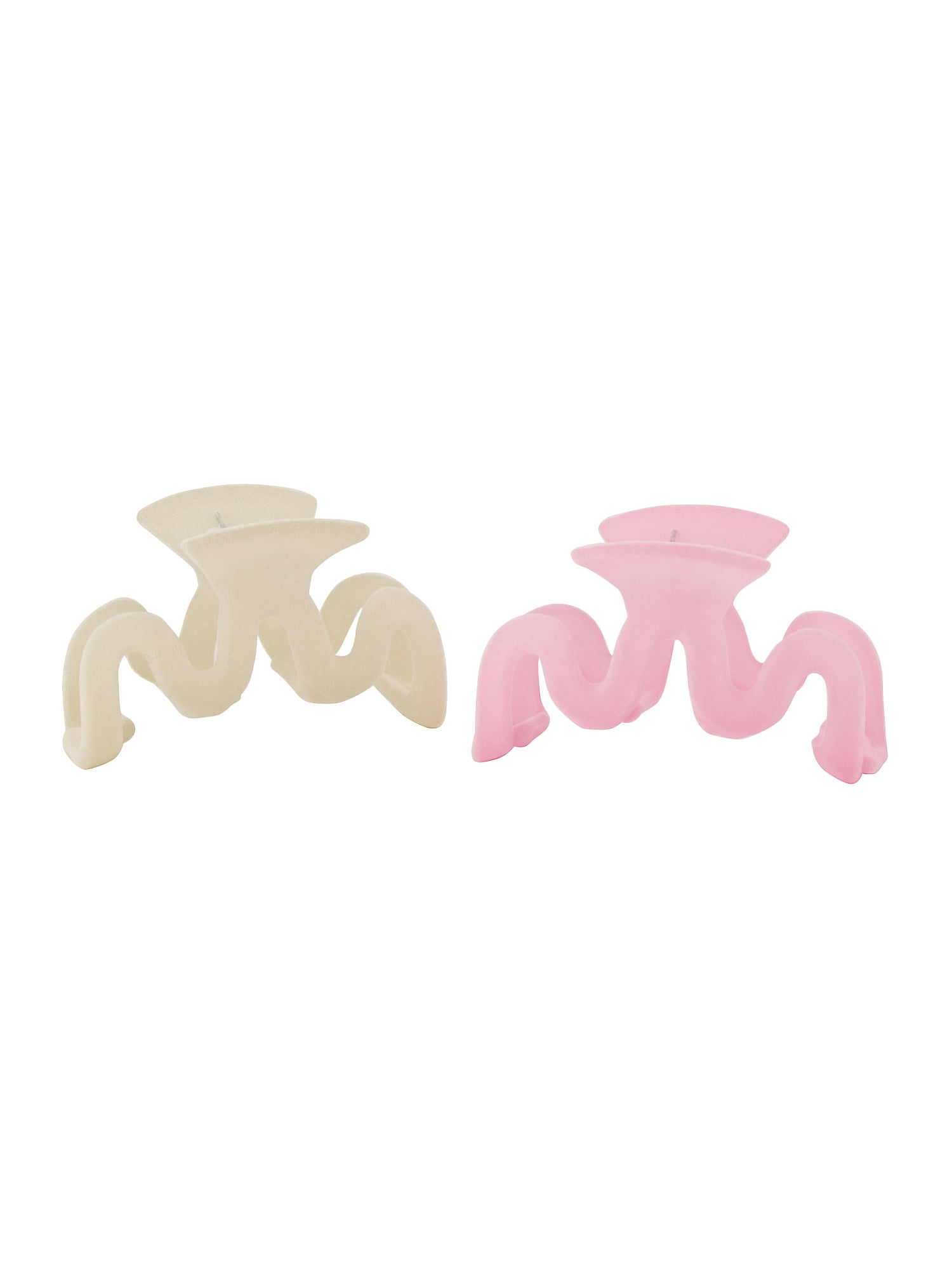 Claire's Hair Jumbo Wavy Claws - Fur