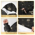 thumbnail image 6 of Eye and Star Gothic Pattern Oversized Sherpa Fleece Wearable Blanket Hoodie, Double-Sided Warm Fuzzy Pullover with Super Pockets for Women & Men, 6 of 6