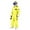 Yellow, variant on Girls Snowsuit Waterproof Snowboarding Coveralls One Piece Ski Suit for Kids Winter Outdoor Windproof Jumpsuits