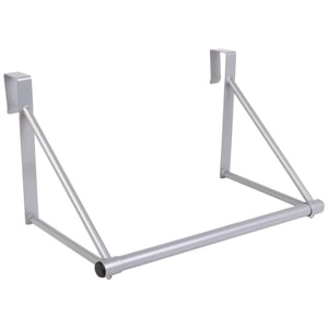 Mainstays Over-the-Door Hanging Organizer Rod, Silver