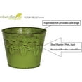 thumbnail image 5 of Headwind Consumer Plant Planter Fleur-de-Lis Style - Drainage Holes - 4 Inch, Multicolor, 5 of 5