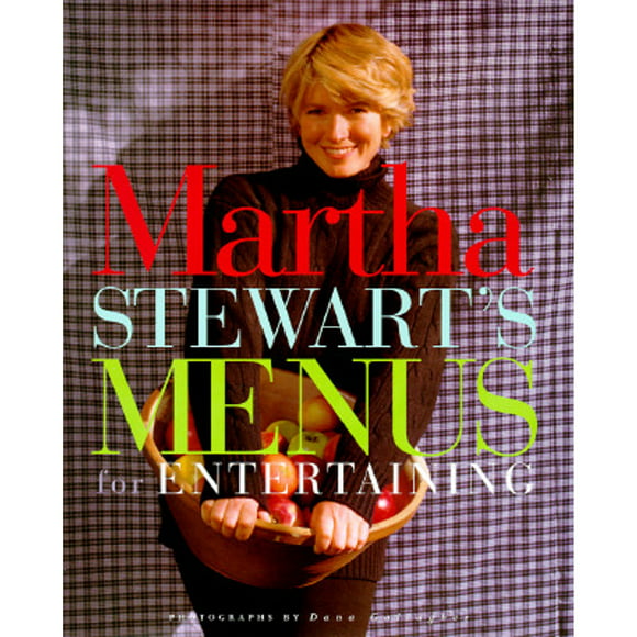 Pre-Owned Martha Stewart's Menus for Entertaining (Hardcover 9780517590997) by Martha Stewart
