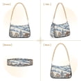 thumbnail image 7 of FORMRS Womens Shoulder Bag with Chain Strap Clutch Purse Cute Tote Handbag, Blue Snowy Mountain, 7 of 7