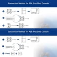 thumbnail image 4 of Graflsoa Compact KX Keyboard & Mouse Adapter for Seamless Gaming on Switch, PS4, PS3, Xbox One - Plug & Play, Zero Delay, Key Mapping Support, Black, 4 of 6