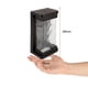 thumbnail image 4 of Lámpara Tecno negra de cristal con LED integrado para sobreponer en pared 16W luz suave cálida CRUX HLED-201/N, 4 of 4