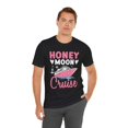 thumbnail image 5 of Wedding Gift Unisex Just Married Couples Honeymoon Cruise Cotton Shirt, 5 of 12