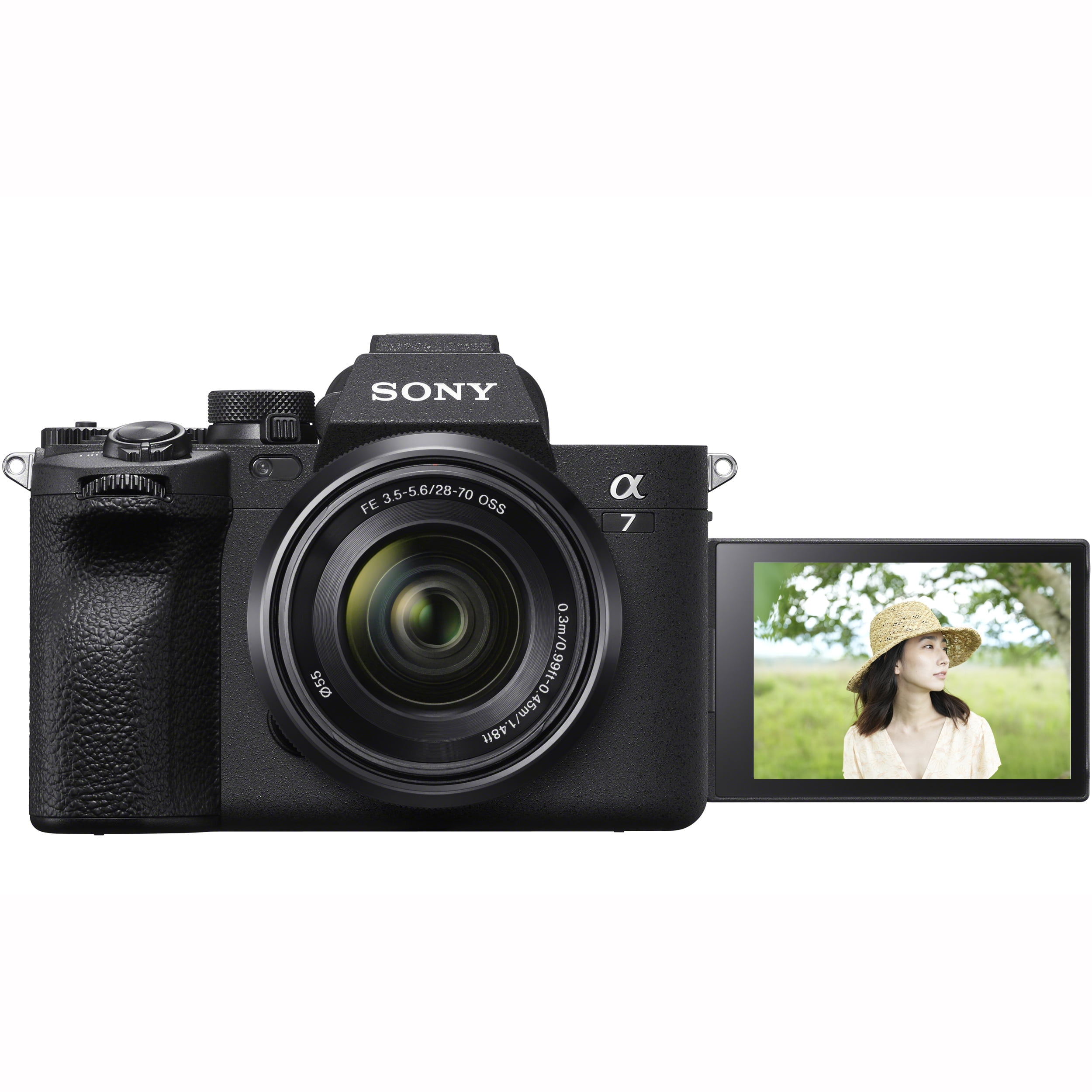 SONY - SONY α7iv a7iv ILCE-7M4 24-70 F2.8 GM II Sony Alpha a7 IV Mirrorless Camera with FE 24-70mm f/2.8 GM