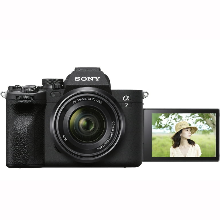 Sony a7 IV Full Frame Mirrorless Camera Body with 2 Lens Kit FE