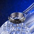 thumbnail image 5 of Bague Rotative 3 Couleurs Bague en Acier Titane pour Hommes Femmes, 5 of 5