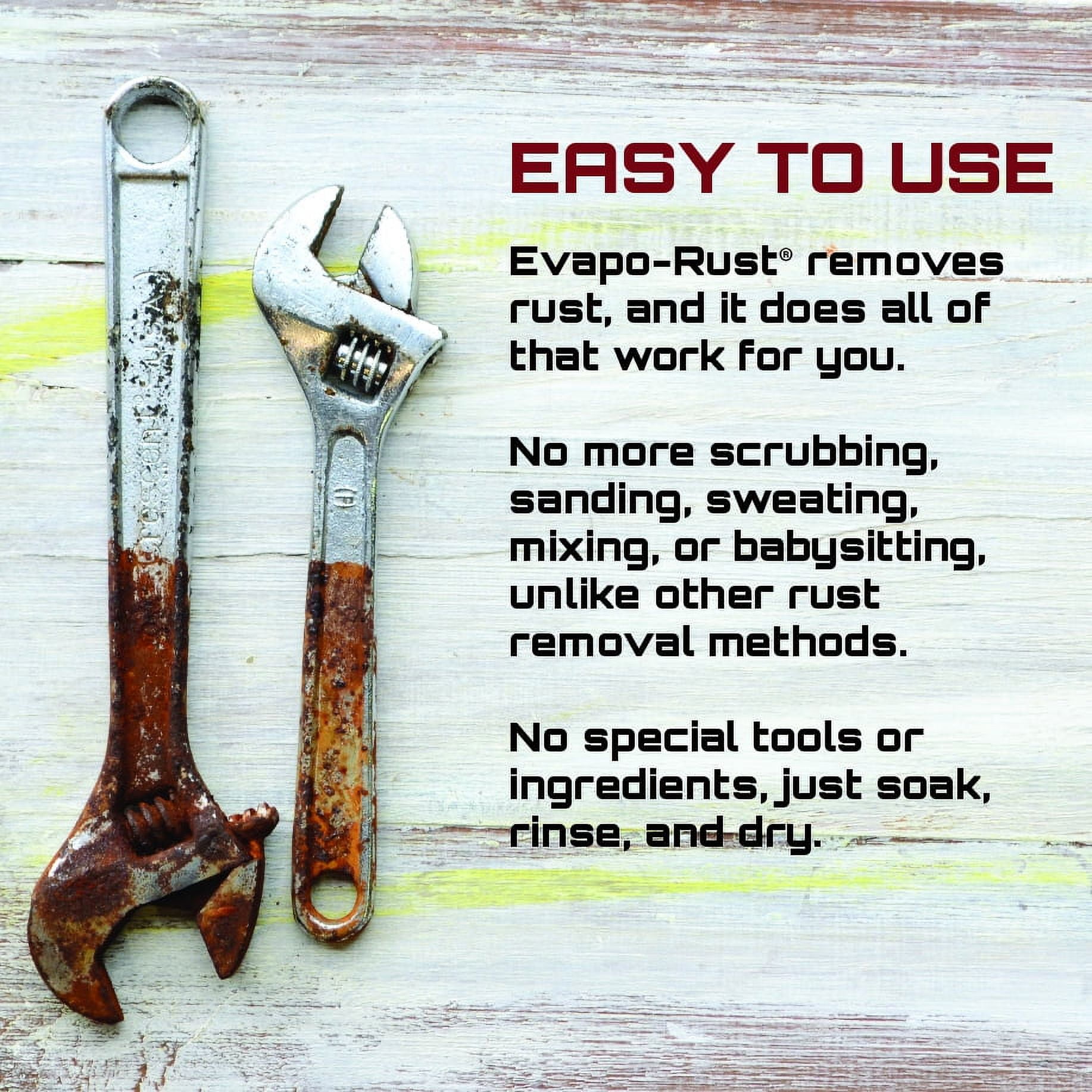 The Best Rust Remover  Quick & Easy with CRC's Evapo-Rust®