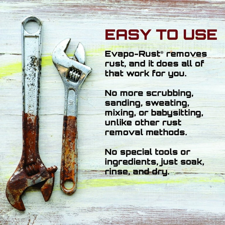 Evapo-Rust ER012 Super Safe Rust Remover, 1-Gallon