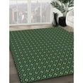 thumbnail image 2 of Ahgly Company Indoor Rectangle Patterned Green Pepper Green Area Rugs, 6' x 9', 2 of 6