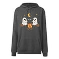 thumbnail image 4 of YDFCWXW Women's Halloween Spooky Season Hoodie,Cute Ghost Graphic Sweatshirts Funny Pumpkin Face Tops Long Sleeve Hoodie 2025 Grey, M, 4 of 4