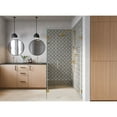 thumbnail image 2 of Bedrosians Makoto Hexagon Matte Porcelain Tile 10 x 10, Tatami Beige (10.76 sq. ft./Case), 2 of 4