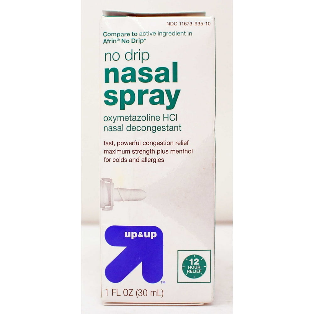 No Drip Nasal Decongestant Spray 1 Ounce