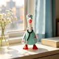 thumbnail image 6 of RUINIXCW 7 Inch Nurse Desk Goose Outfits Desktop Duck Outfit Decor Mini Porch Goose Outfit for Desk Goose Figurine Desk Goose Felt Clothes and Accessories Set (No Goose), 6 of 8