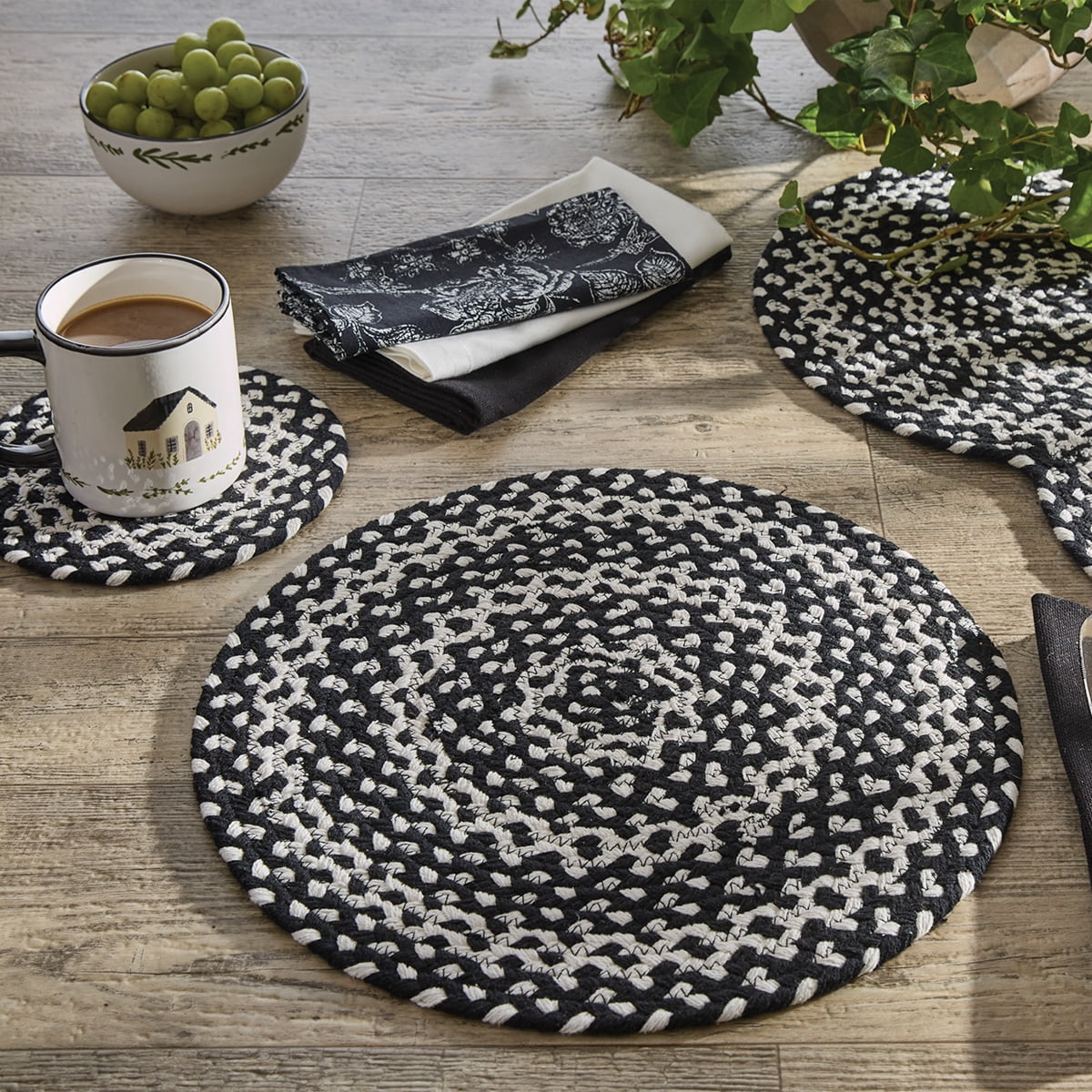 Park Designs Blacksburg Braided Table Runner 15" X 54"
