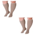 thumbnail image 1 of Qarigey Calcetines de compresión pantorrilla ancha cuidado de la salud Color de la piel soporte hasta la rodilla Type25 NO25, 1 of 6